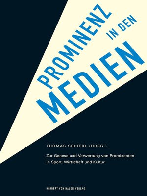 cover image of Prominenz in den Medien